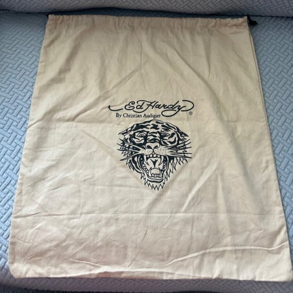 ED HARDY Tiger Dust Bag LARGE